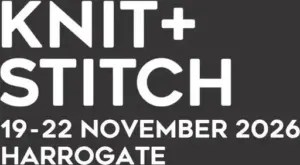 Knit + Stitch Harrogate logo